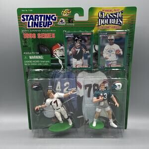 1998 Kenner Starting Lineup Classic Doubles John Elway & Dan Marino